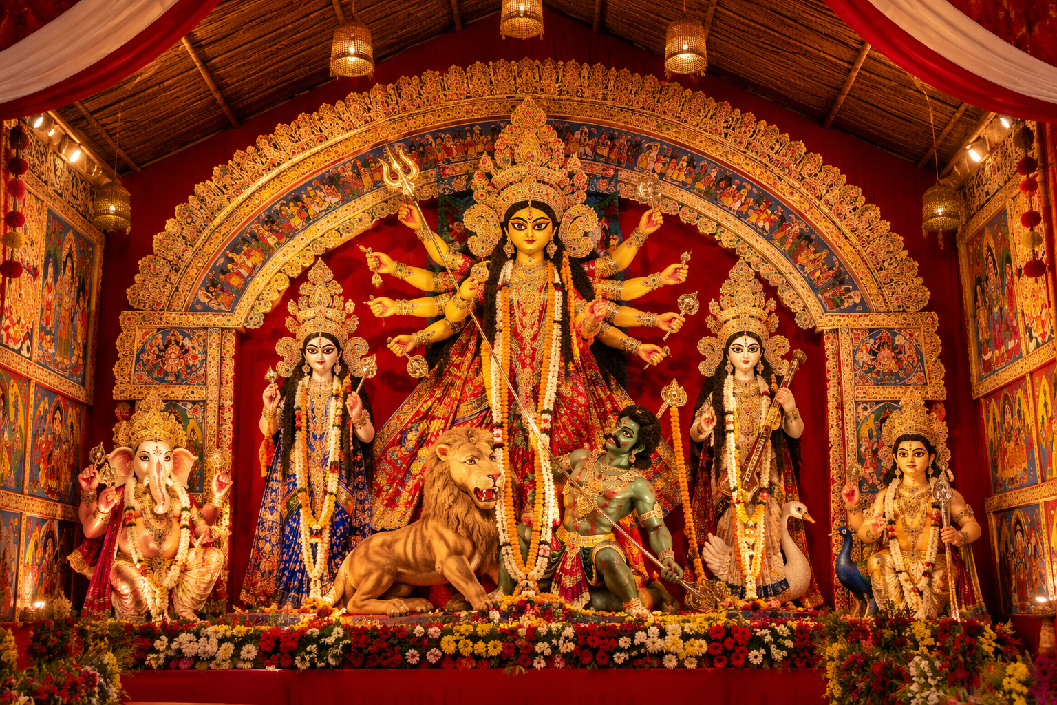 Pandal-Hopping This Ashtami: 18 Durga Puja Pandals Across Delhi-NCR Worth a Visit