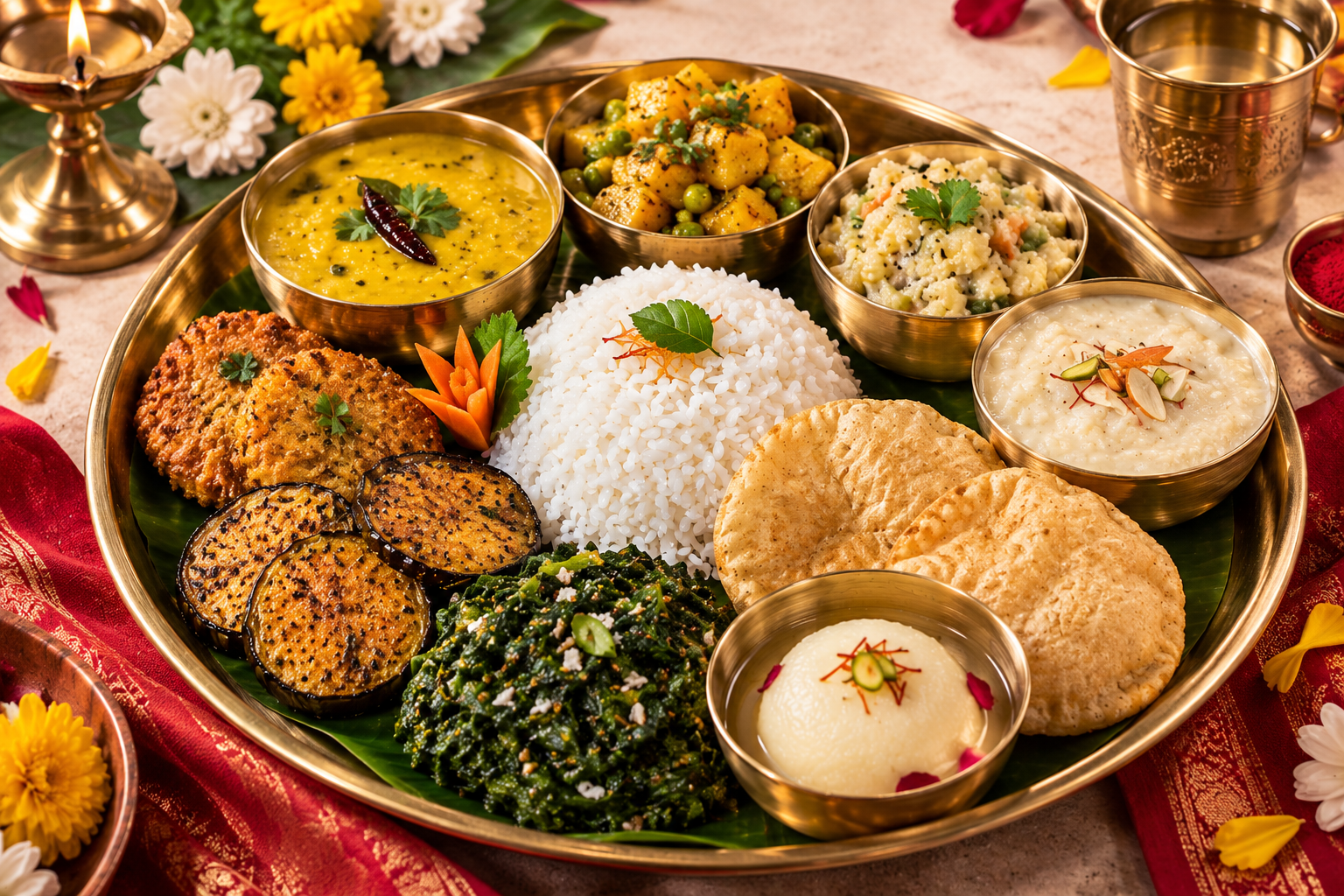 Maa’s Favourite Plate: The Ashtami Bhog Thali, How to Cook It and Why It Is So Special